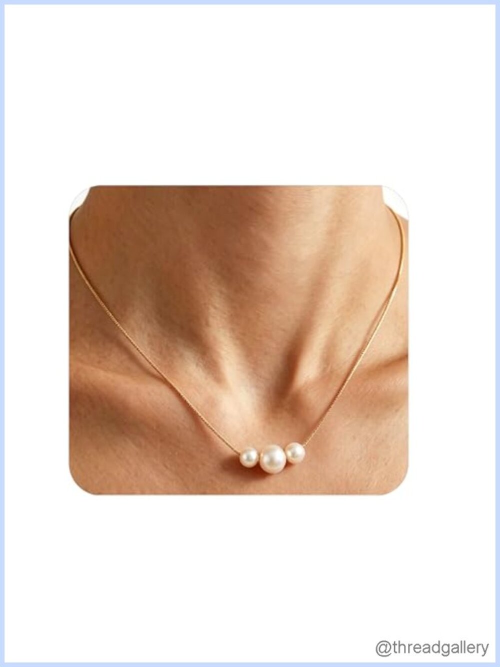 14K Gold Plated Pearl Pendant Necklace for Women Elegant Trendy Jewelry